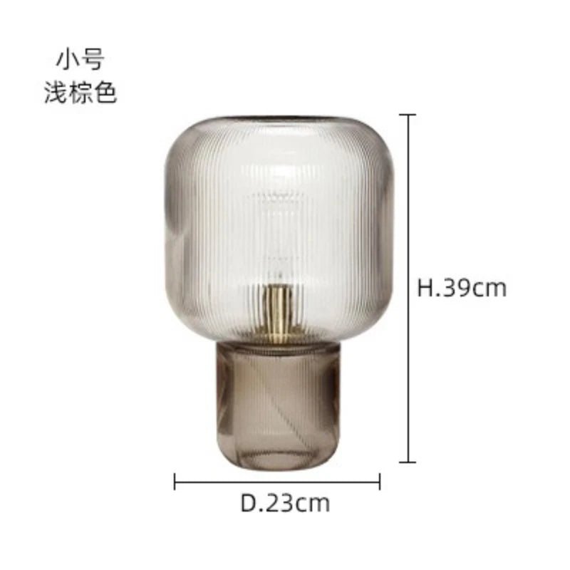 Lampe de table design nordique à intensité variable, batterie longue durée, éclairage intérieur cosy - Luminous Place