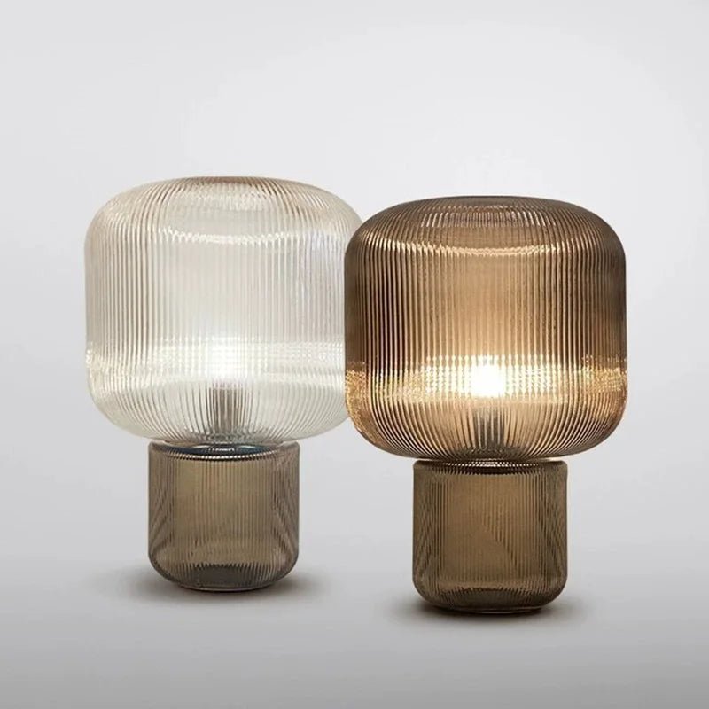 Lampe de table design nordique à intensité variable, batterie longue durée, éclairage intérieur cosy - Luminous Place