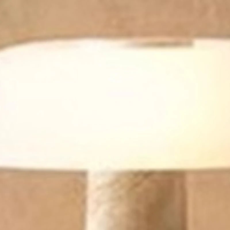 Lampe de table en travertin moderne, design champignon, lumière d’ambiance - Luminous Place