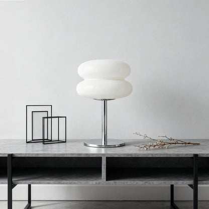 Lampe de table Hambourg en verre, design moderne dimmable, ambiance cosy - Luminous Place