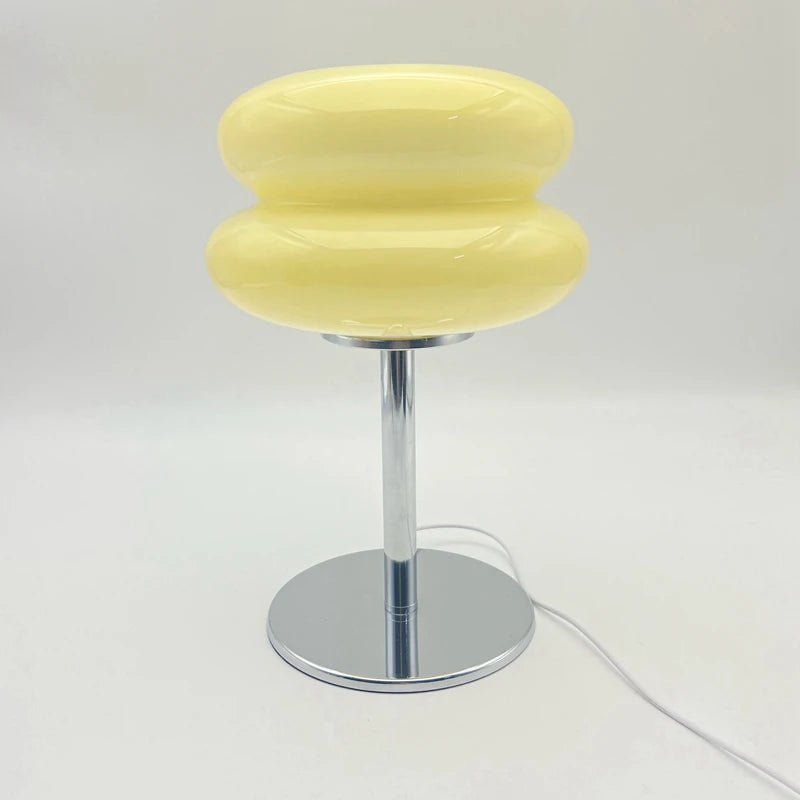 Lampe de table Hambourg en verre, design moderne dimmable, ambiance cosy - Luminous Place