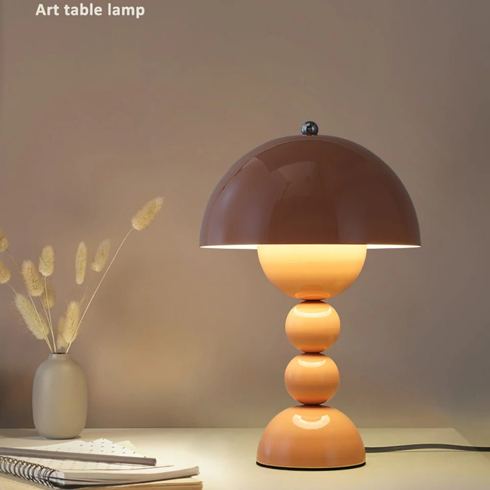 Lampe de table LED nordique tactile à 3 couleurs avec gradation douce, éclairage chaleureux pour maison et bureau - Luminous Place