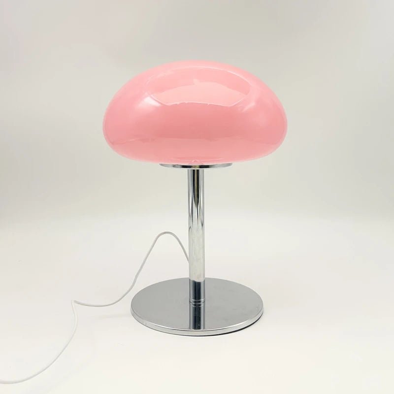 Lampe de table méduse en verre, style crème français, éclairage d’ambiance - Luminous Place