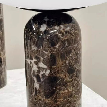 Lampe de table minimaliste en marbre, éclairage intérieur rétro - Luminous Place