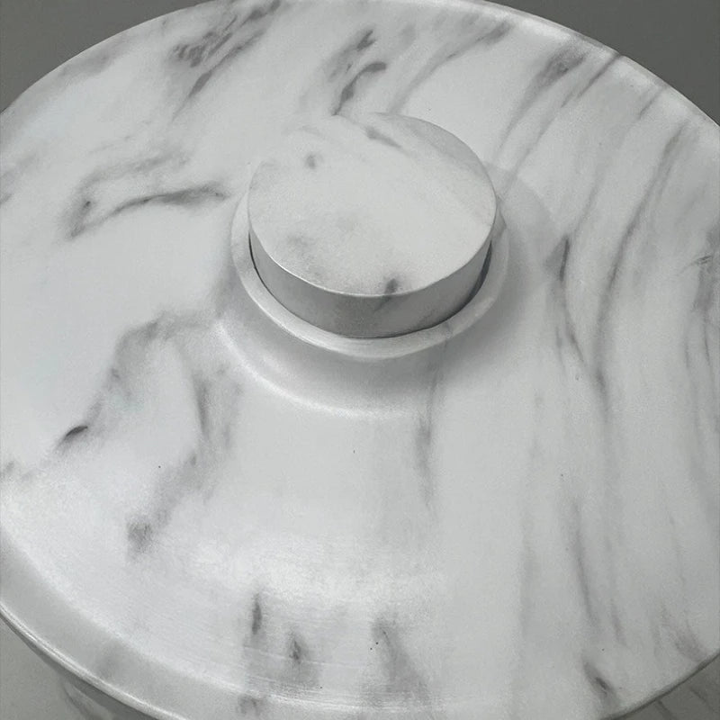 Lampe de table moderne en résine, lumière chaude et économique, ambiance cosy - Luminous Place