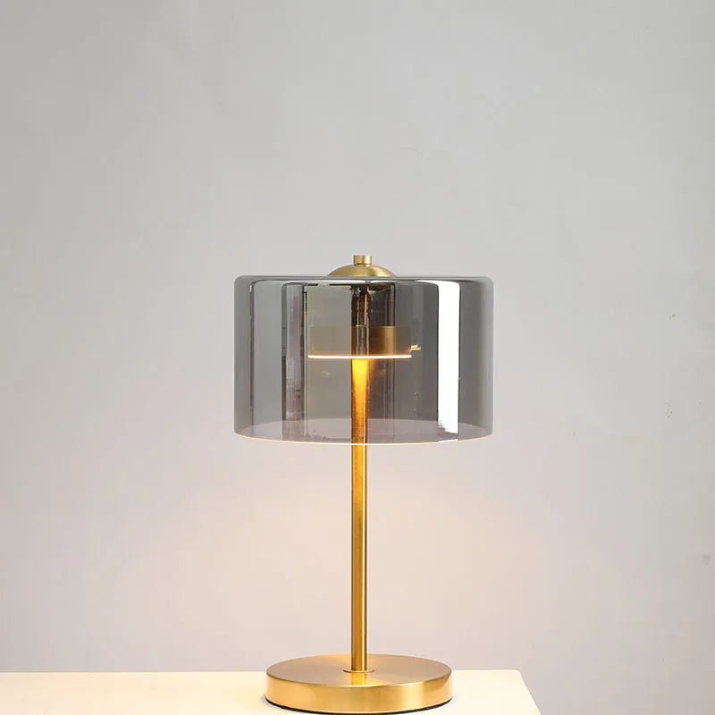 Lampe de table moderne minimaliste à lumière rouge pour chambre et bar, ambiance cosy - Luminous Place