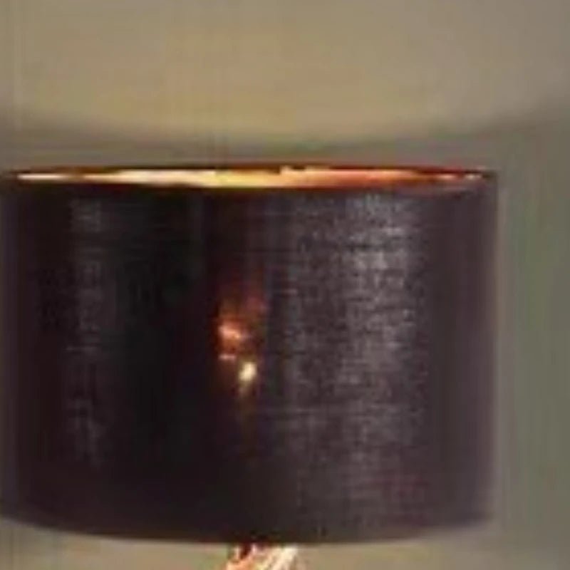 Lampe de table rétro en résine avec base en marbre naturel, lumière chaude relaxante - Luminous Place