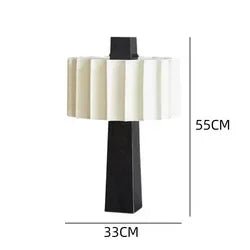Lampe de table verticale scandinave minimaliste noire, éclairage cosy pour salon et chambre - Luminous Place
