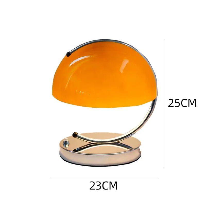 Lampe de table vintage lune style rétro milieu du siècle, lumière d’ambiance chaleureuse - Luminous Place