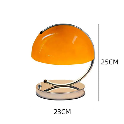 Lampe de table vintage lune style rétro milieu du siècle, lumière d’ambiance chaleureuse - Luminous Place