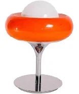 Lampe de table vintage médiévale à intensité variable avec abat - jour en verre pour ambiance chaleureuse - Luminous Place