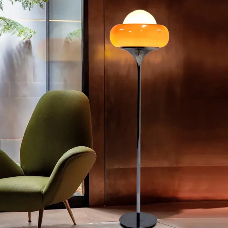 Lampe de table vintage médiévale à intensité variable avec abat - jour en verre pour ambiance chaleureuse - Luminous Place