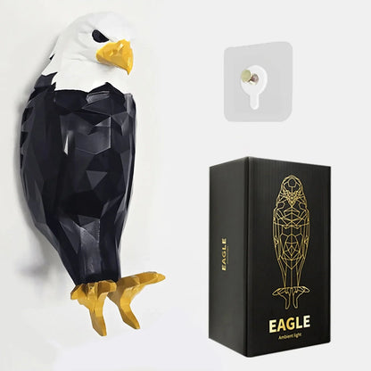 Lampe Enfant Applique Murale 3D Aigle en PETG à Lumière Chaude - Luminous Place