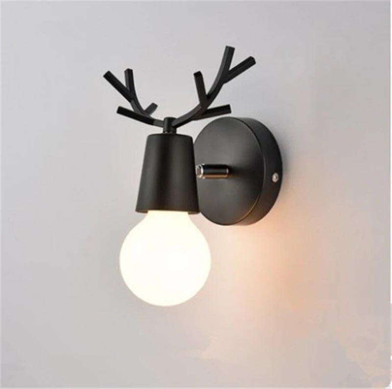 Lampe Enfant Applique Murale LED Bois Macaron Nordique pour Chambre - Luminous Place