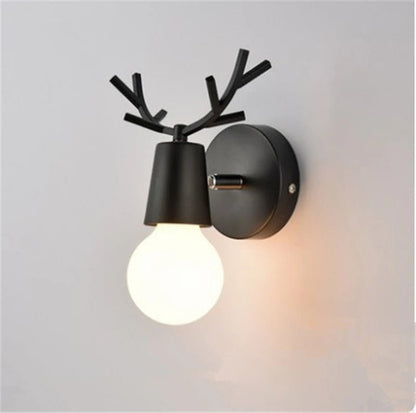 Lampe Enfant Applique Murale LED Bois Macaron Nordique pour Chambre - Luminous Place
