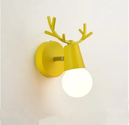 Lampe Enfant Applique Murale LED Bois Macaron Nordique pour Chambre - Luminous Place