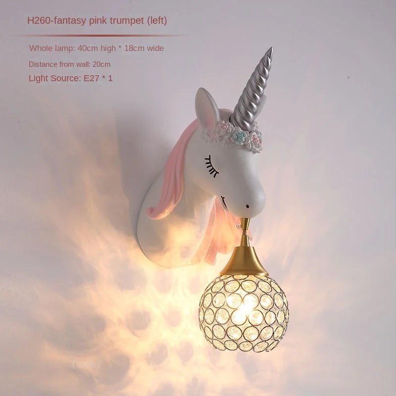 Lampe Enfant Applique Murale LED Nordique en Résine pour Chambre - Luminous Place