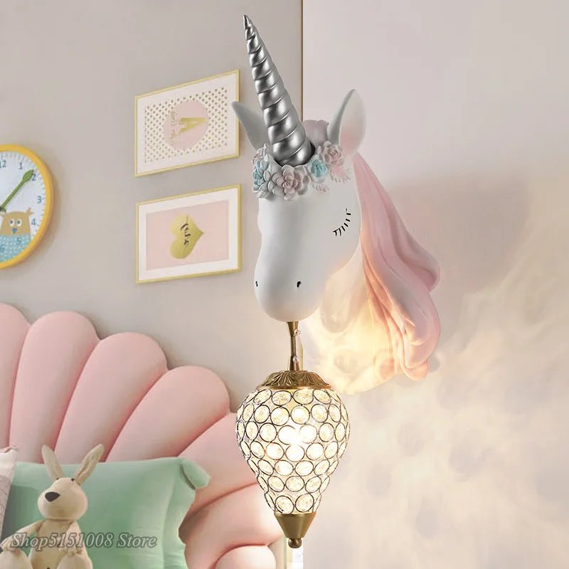 Lampe Enfant Applique Murale LED Nordique en Résine pour Chambre - Luminous Place