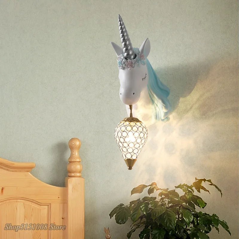 Lampe Enfant Applique Murale LED Nordique en Résine pour Chambre - Luminous Place