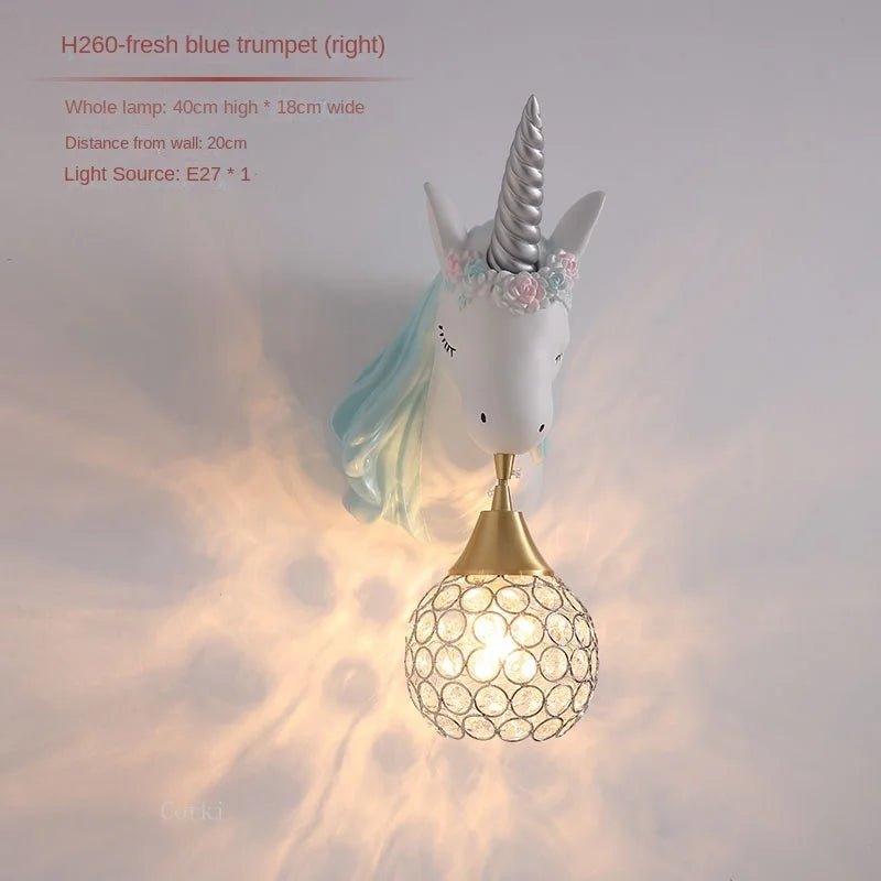 Lampe Enfant Applique Murale LED Nordique en Résine pour Chambre - Luminous Place