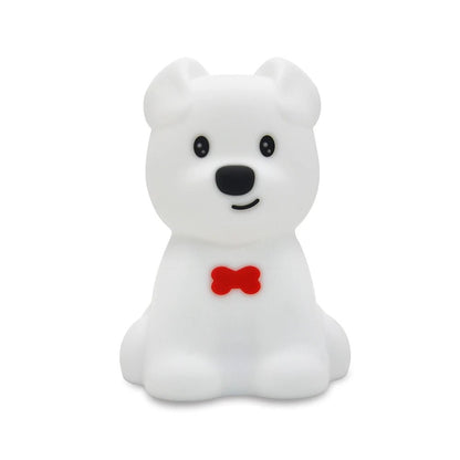 Lampe Enfant Hibou LED Rechargeable en Silicone avec Télécommande et 9 Couleurs - Luminous Place