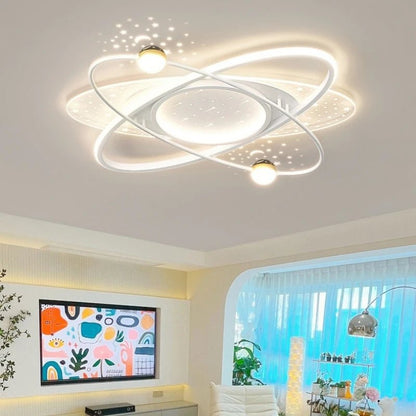 Lampe Enfant LED Moderne Suspension Fer Ciel Étoilé pour Chambre - Luminous Place