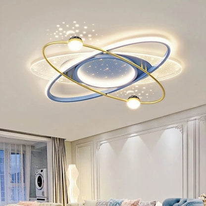 Lampe Enfant LED Moderne Suspension Fer Ciel Étoilé pour Chambre - Luminous Place