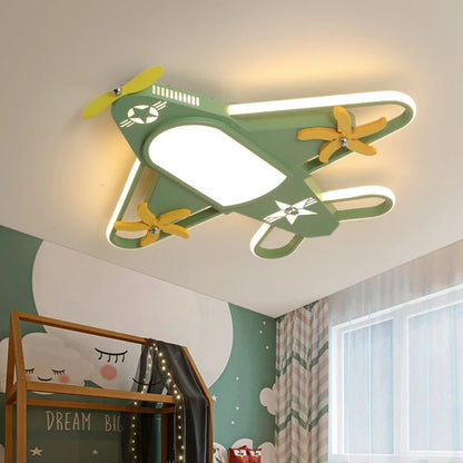 Lampe Enfant Lustre LED Moderne en Fer pour Chambre avec Lumière Chaude - Luminous Place