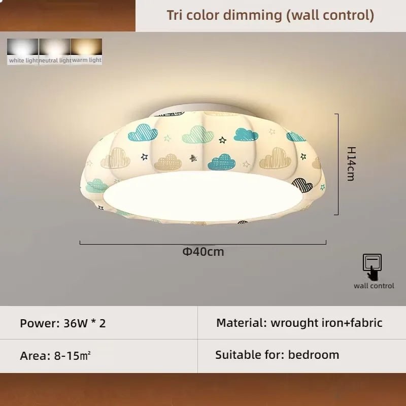 Lampe Enfant Lustre LED Moderne en Fer pour Chambre d'Enfant Cosy - Luminous Place