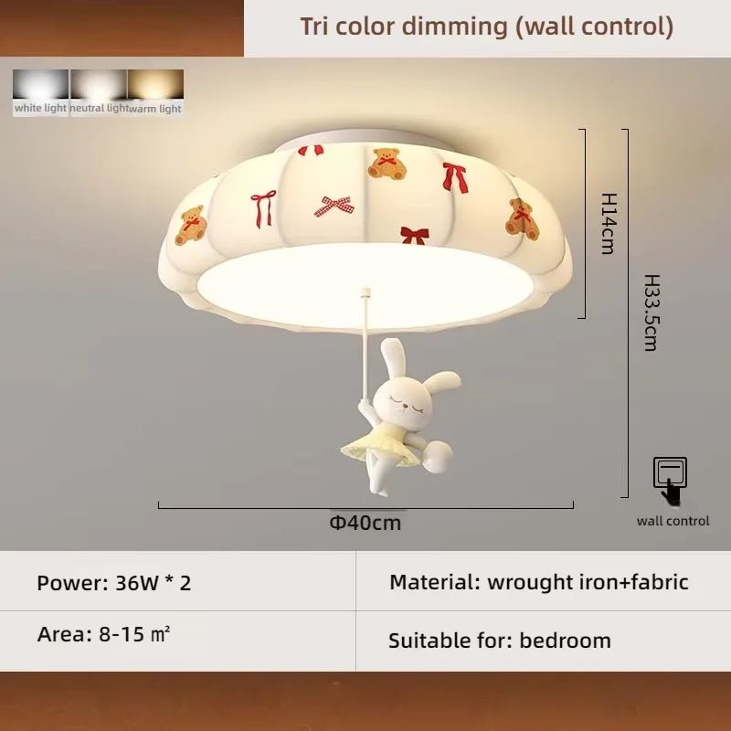 Lampe Enfant Lustre LED Moderne en Fer pour Chambre d'Enfant Cosy - Luminous Place