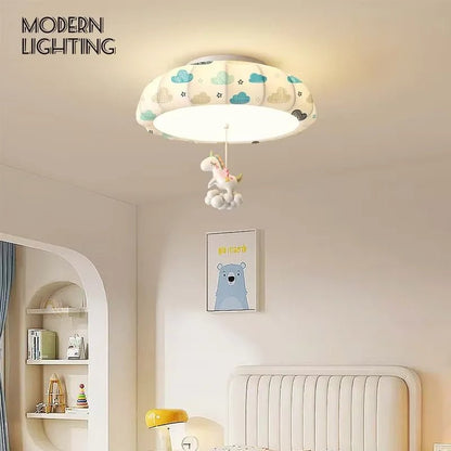 Lampe Enfant Lustre LED Moderne en Fer pour Chambre d'Enfant Cosy - Luminous Place