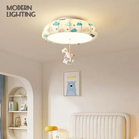 Lampe Enfant Lustre LED Moderne en Fer pour Chambre d'Enfant Cosy - Luminous Place