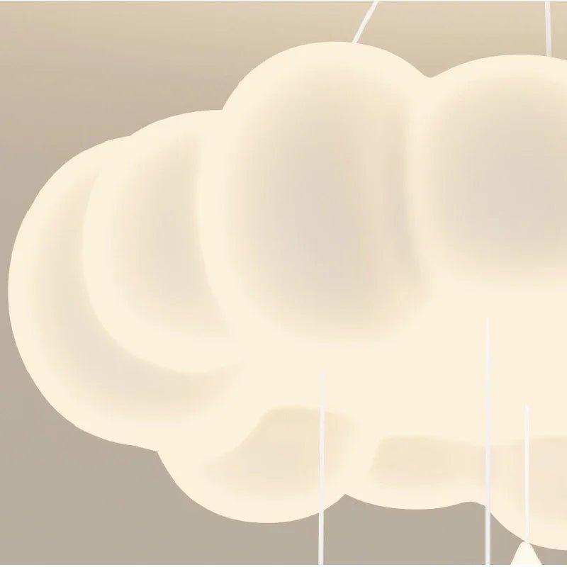Lampe Enfant Lustre Nuage Moderne LED, Ambiance Chaleureuse et Minimaliste - Luminous Place