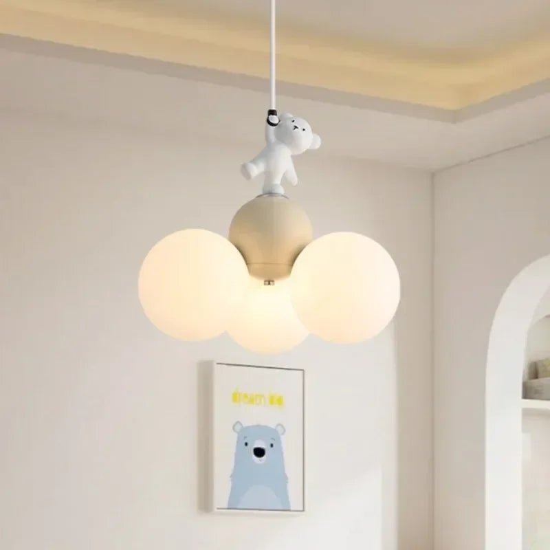 Lampe Enfant Lustre Suspendu Moderne en PVC pour Salle à Manger 2024 - Luminous Place