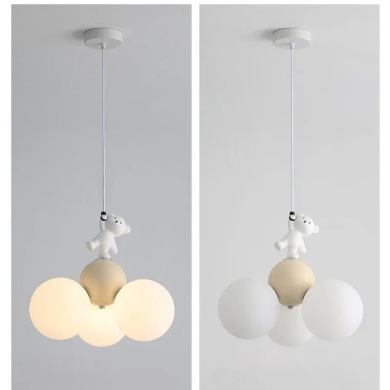 Lampe Enfant Lustre Suspendu Moderne en PVC pour Salle à Manger 2024 - Luminous Place