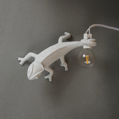 Lampe Enfant murale en résine lézard, lumière LED douce et décorative - Luminous Place