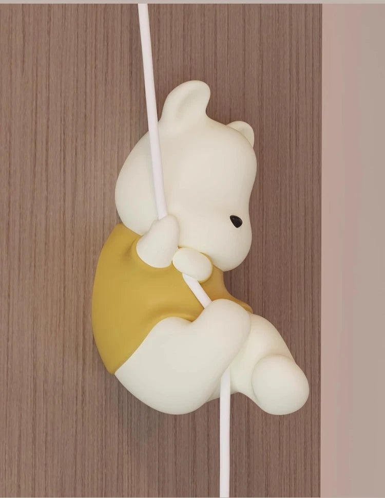 Lampe Enfant Murale LED Ours Nordique en Acrylique pour Chambre - Luminous Place