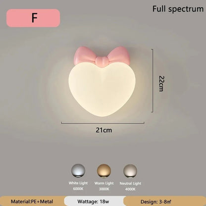 Lampe Enfant Nuage Crème Style Cartoon Applique Murale LED à Lumière Chaude - Luminous Place