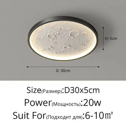 Lampe Enfant Plafonnier Astronaute LED Ciel Étoilé Météore, Lumière Chaleureuse - Luminous Place