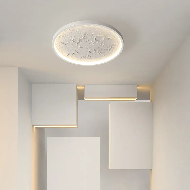 Lampe Enfant Plafonnier Astronaute LED Ciel Étoilé Météore, Lumière Chaleureuse - Luminous Place