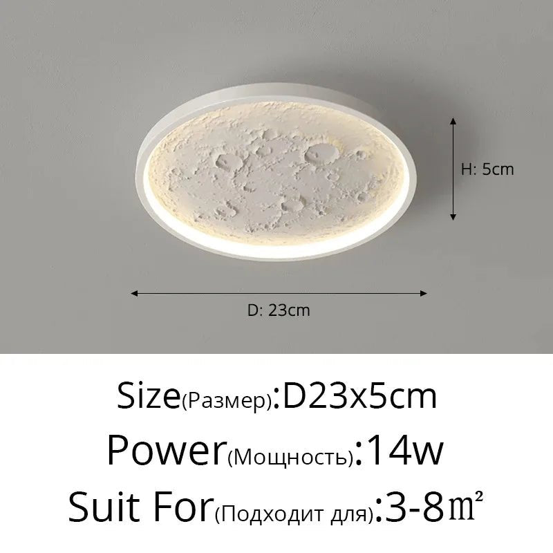 Lampe Enfant Plafonnier Astronaute LED Ciel Étoilé Météore, Lumière Chaleureuse - Luminous Place