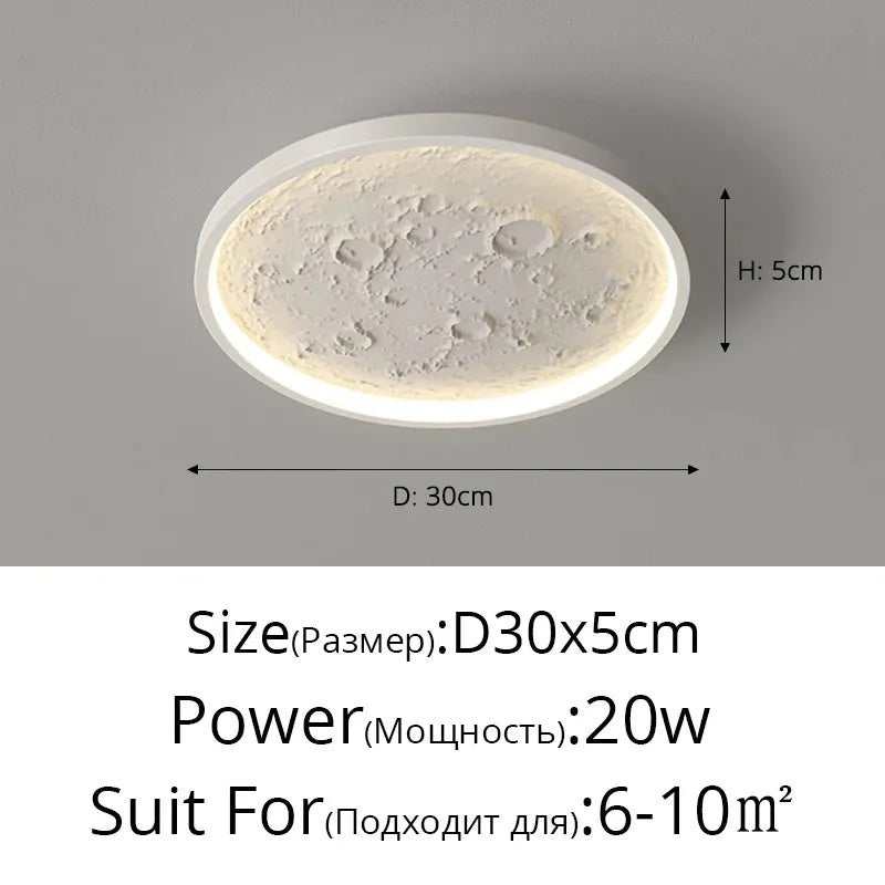 Lampe Enfant Plafonnier Astronaute LED Ciel Étoilé Météore, Lumière Chaleureuse - Luminous Place