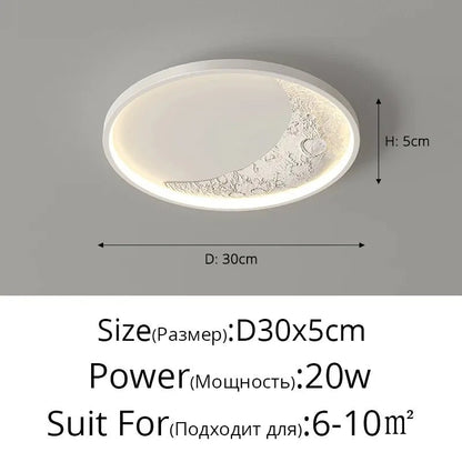 Lampe Enfant Plafonnier Astronaute LED Ciel Étoilé Météore, Lumière Chaleureuse - Luminous Place