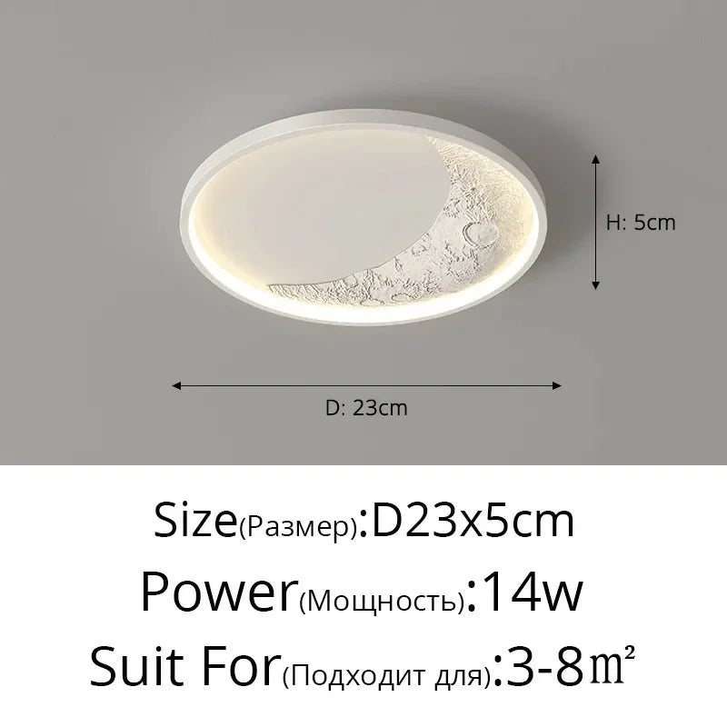 Lampe Enfant Plafonnier Astronaute LED Ciel Étoilé Météore, Lumière Chaleureuse - Luminous Place