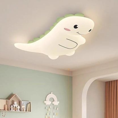 Lampe Enfant Plafonnier LED Dinosaure Design Moderne Lumière Chaude - Luminous Place