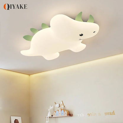 Lampe Enfant Plafonnier LED Dinosaure Design Moderne Lumière Chaude - Luminous Place