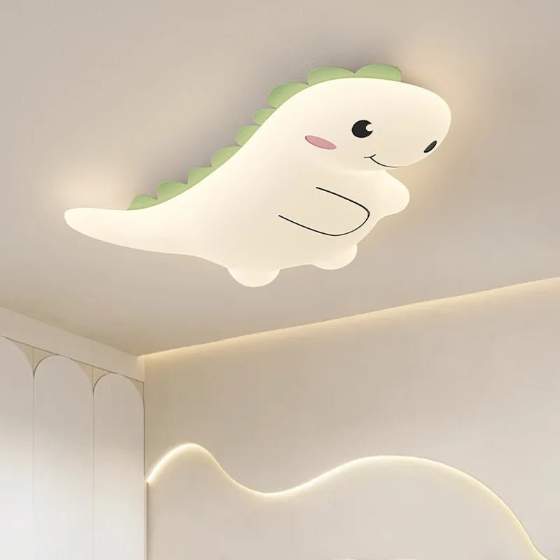 Lampe Enfant Plafonnier LED Dinosaure Design Moderne Lumière Chaude - Luminous Place