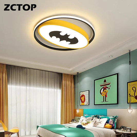 Lampe Enfant Plafonnier LED Moderne Design Cartoon, Lumière Chaude - Luminous Place
