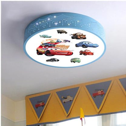 Lampe Enfant Plafonnier LED Rond Design Cartoon en Acrylique, Lumière Blanche, Intérieur - Luminous Place