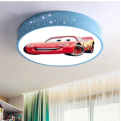 Lampe Enfant Plafonnier LED Rond Design Cartoon en Acrylique, Lumière Blanche, Intérieur - Luminous Place